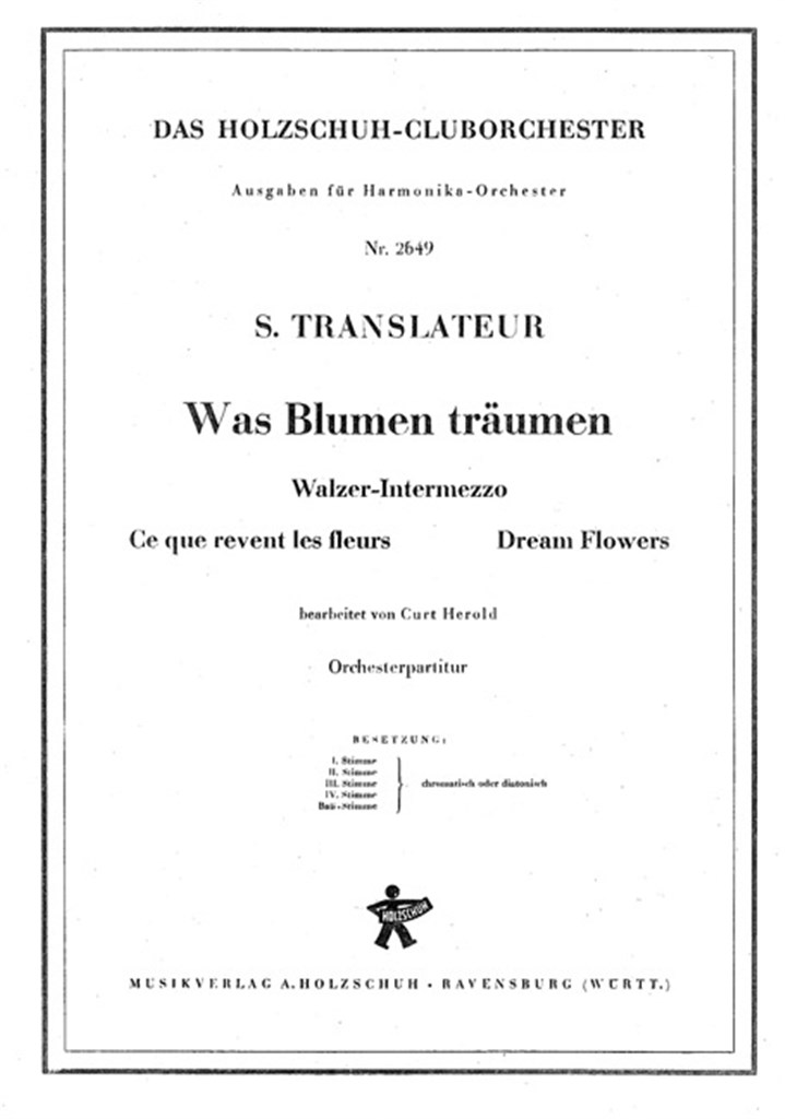 Was Blumen träumen